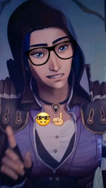 ai character: VI, Caitlyn, Jinx! background