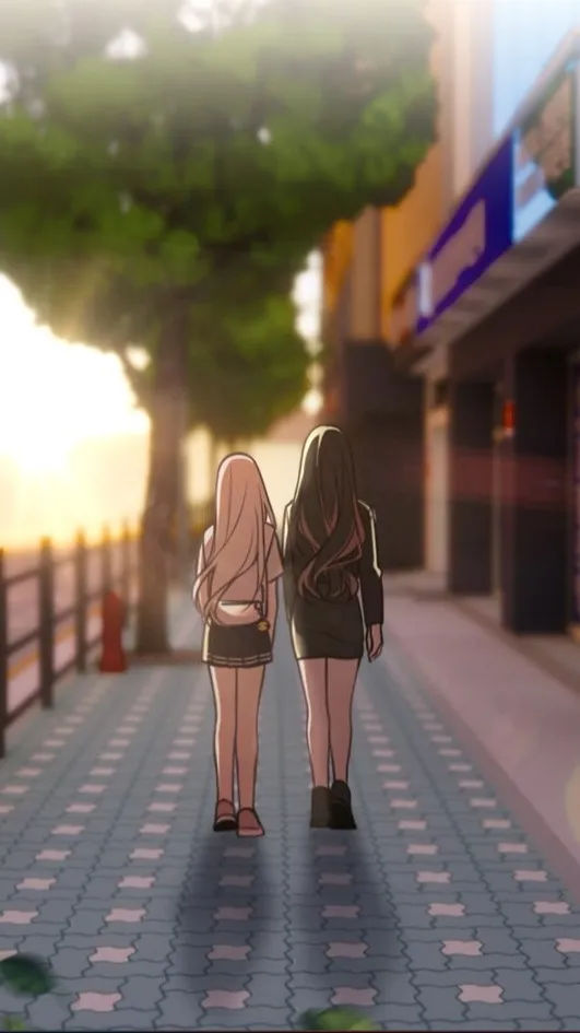 ai character: WinterBeforeSpring background