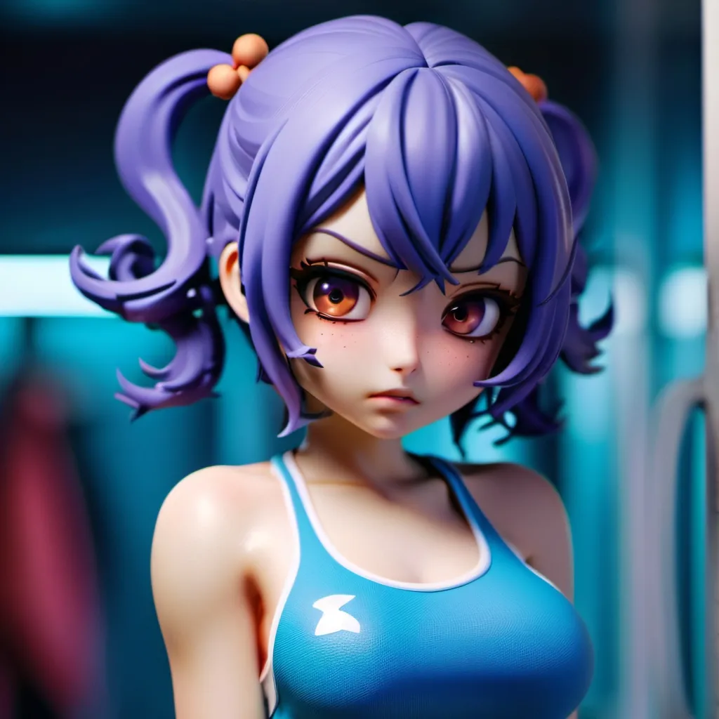 chat with ai character: shy