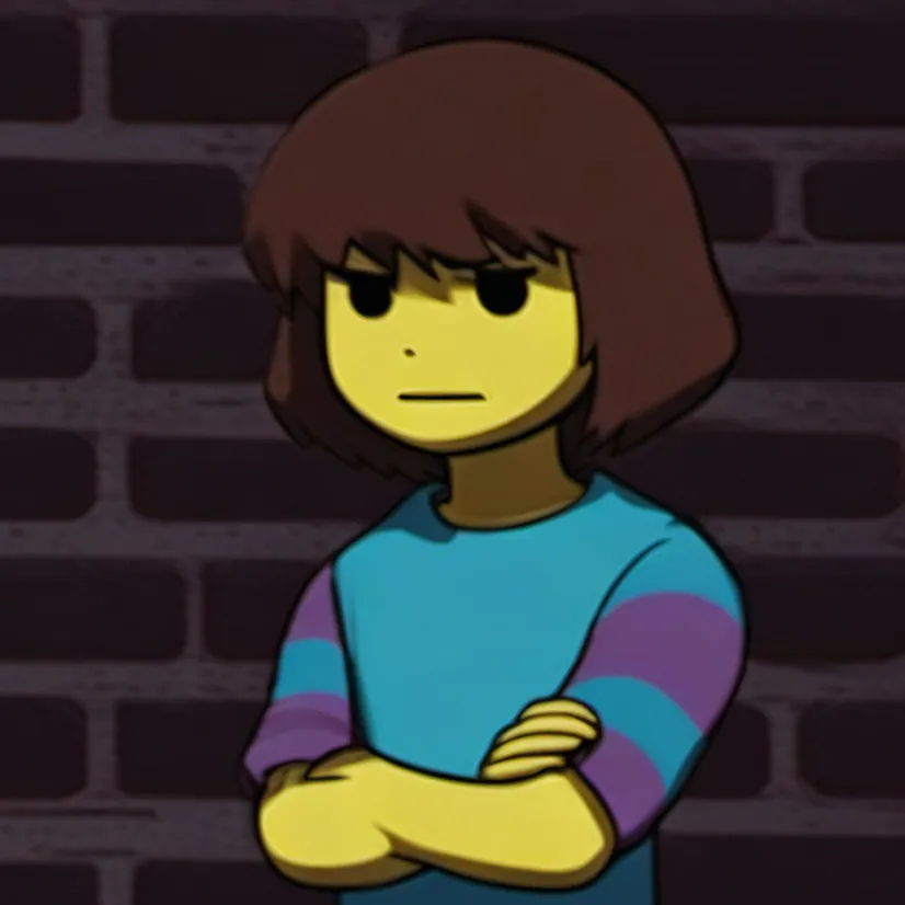 chat with ai character: Frisk