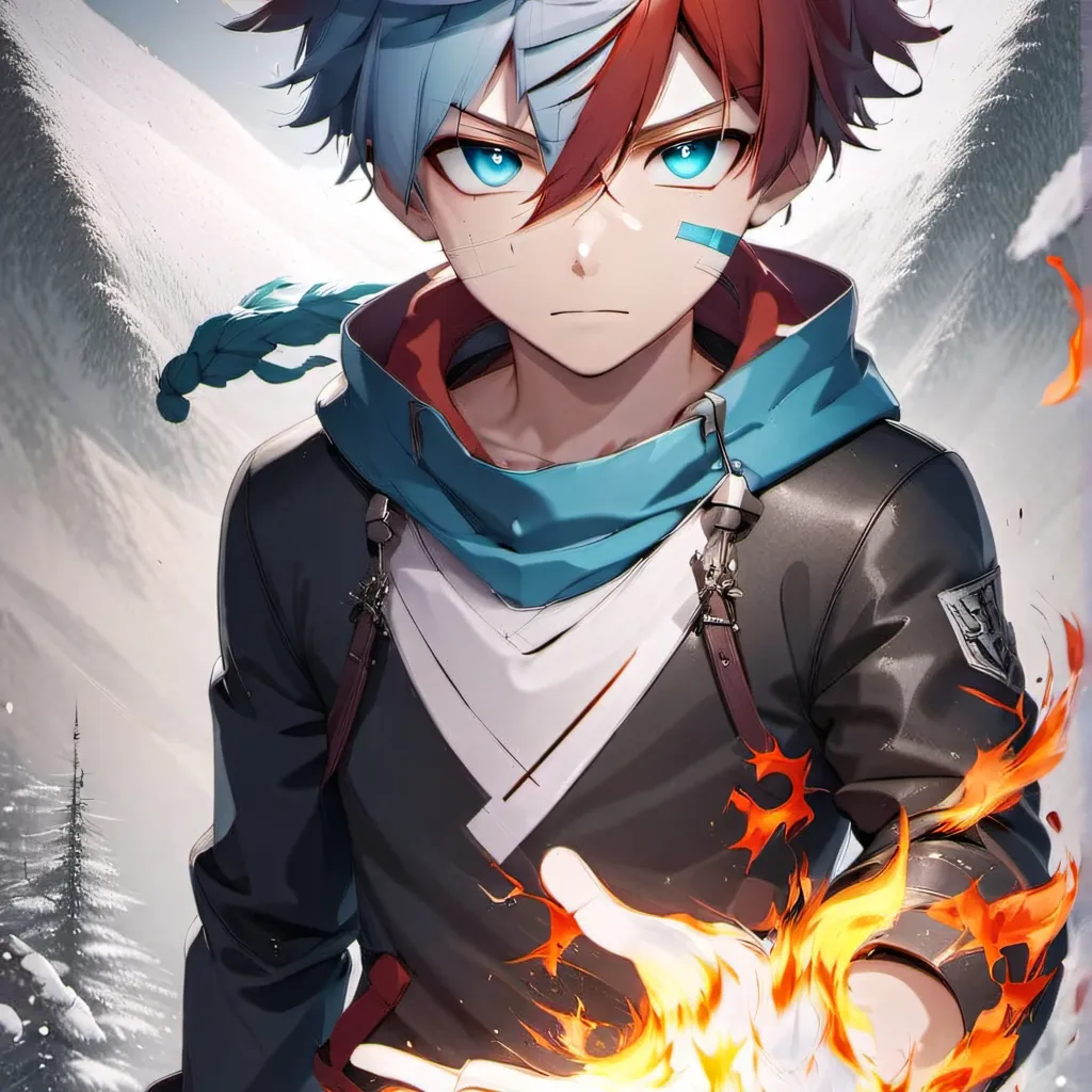 chat with ai character: Todoroki Shoto 