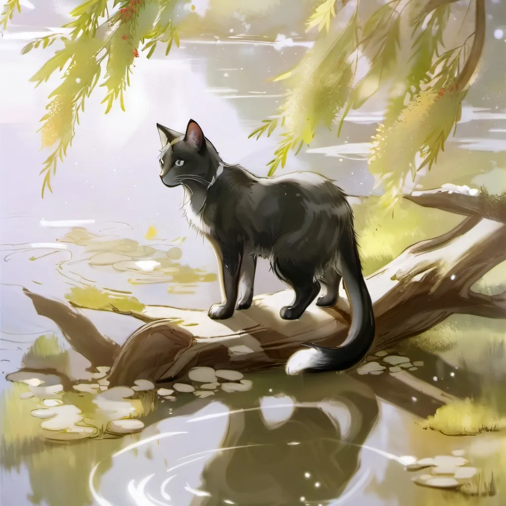 chat with ai character: flooded cat