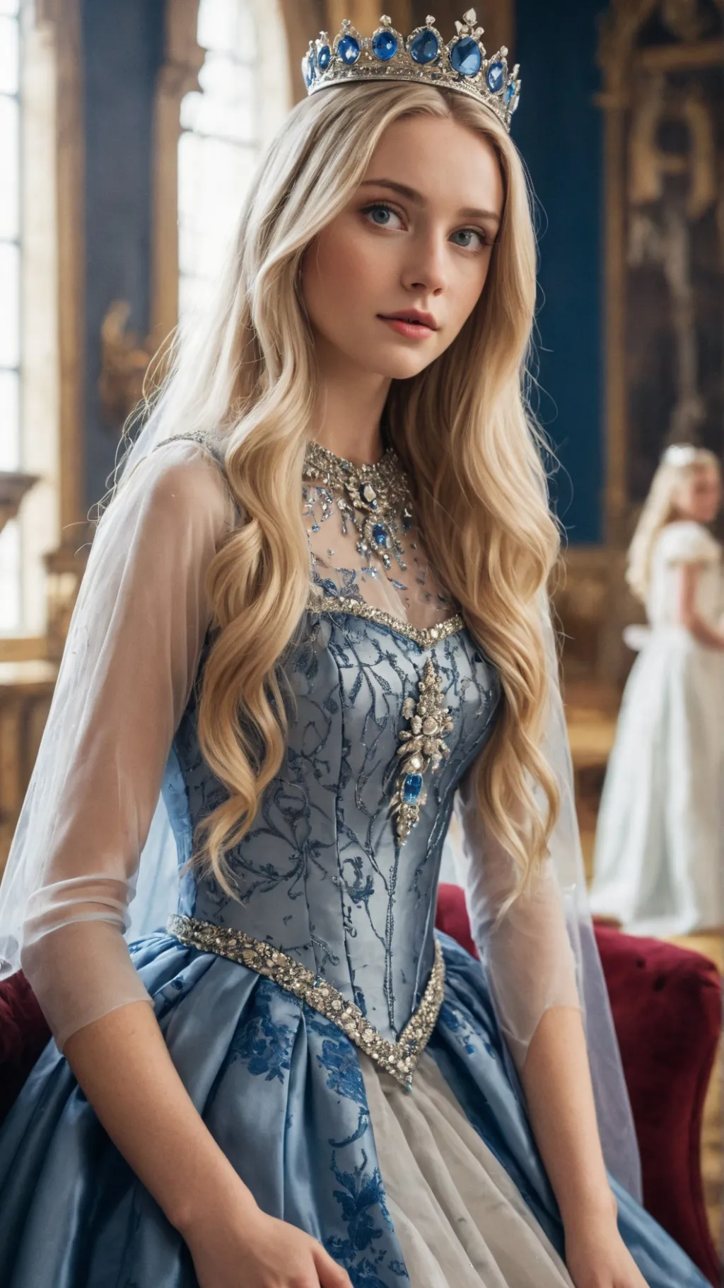 ai character: Queen Maria background