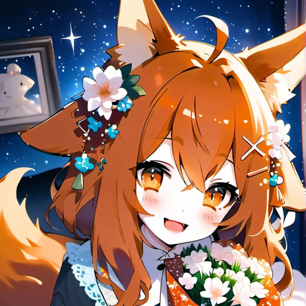 chat with ai character: Fox girl