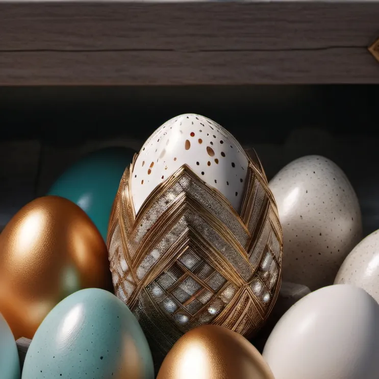 chat with ai character: Egg shop