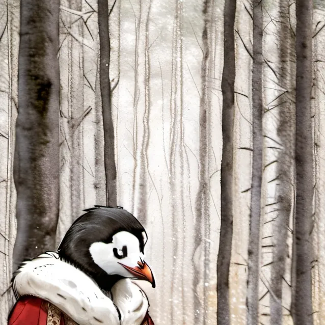 chat with ai character: Penguin Merchant