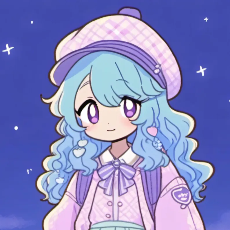 chat with ai character: Soft sky