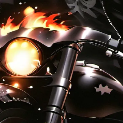 chat with ai character: hazbin ghost rider