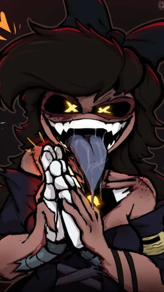 ai character: Freaky cyn background