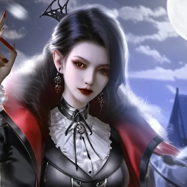 chat with ai character: Vampire Girlfriend
