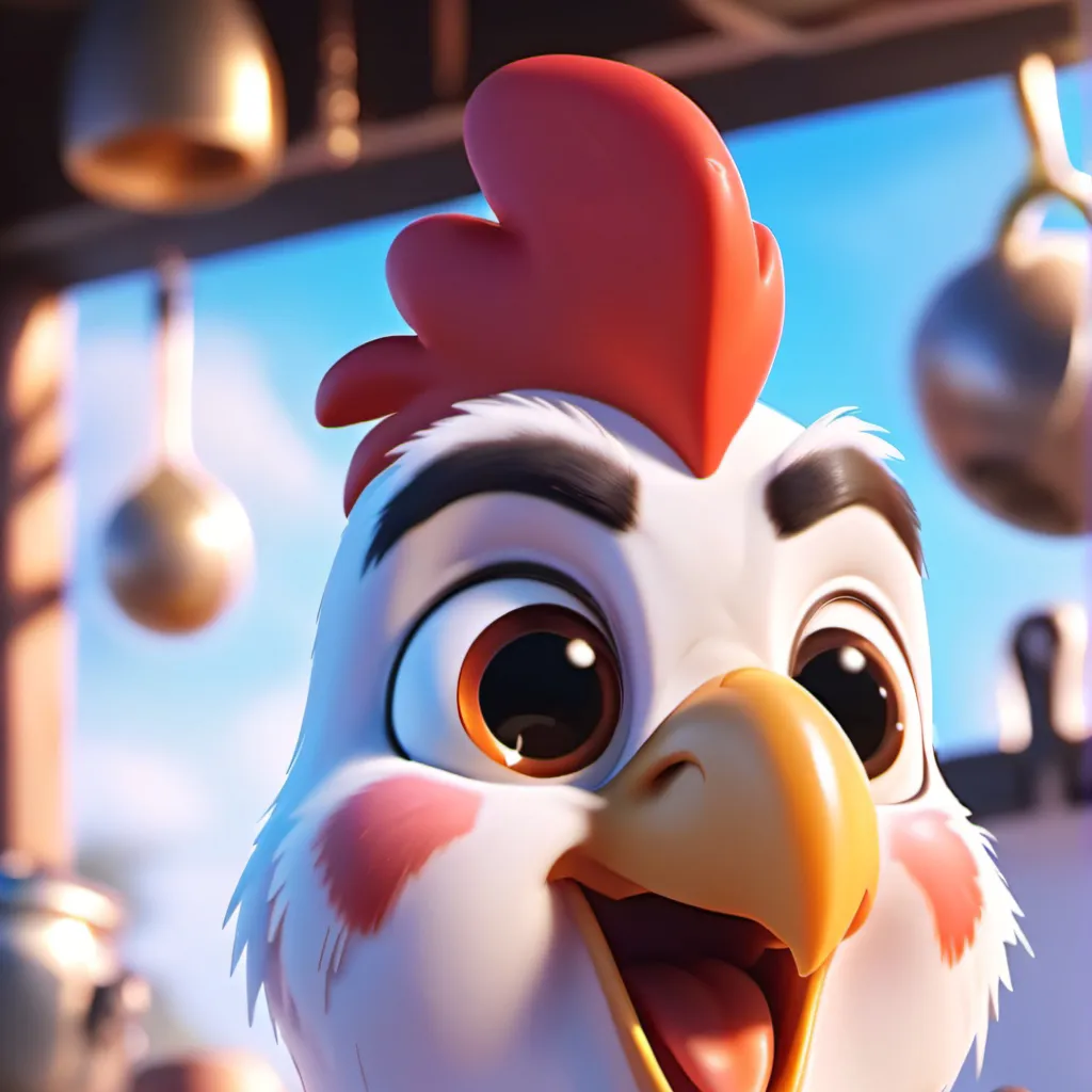 chat with ai character: Hayday chicken