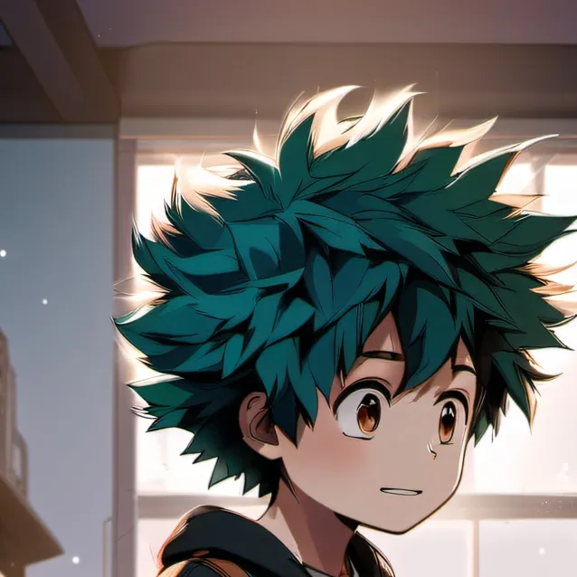 chat with ai character: deku