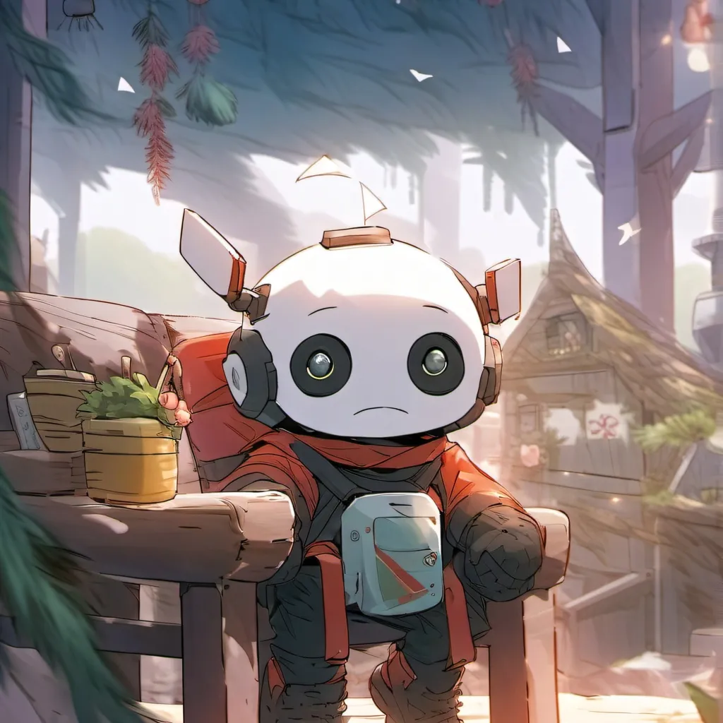 chat with ai character: little helper rbt