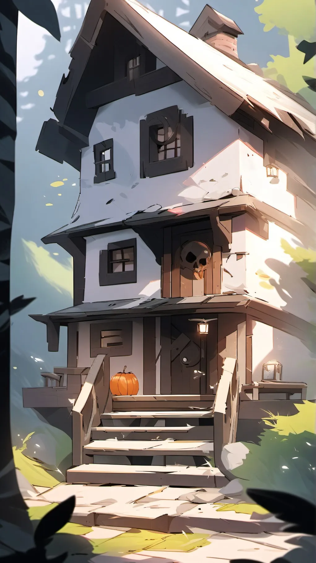 ai character: Mrs. Kitty's home background