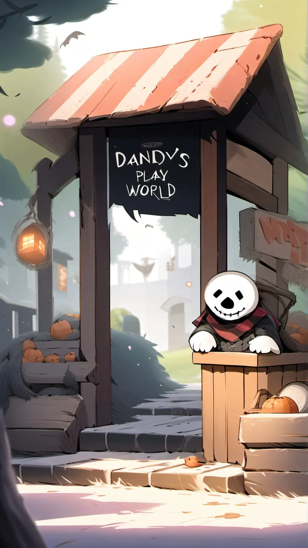 ai character: Dandy's Play World background