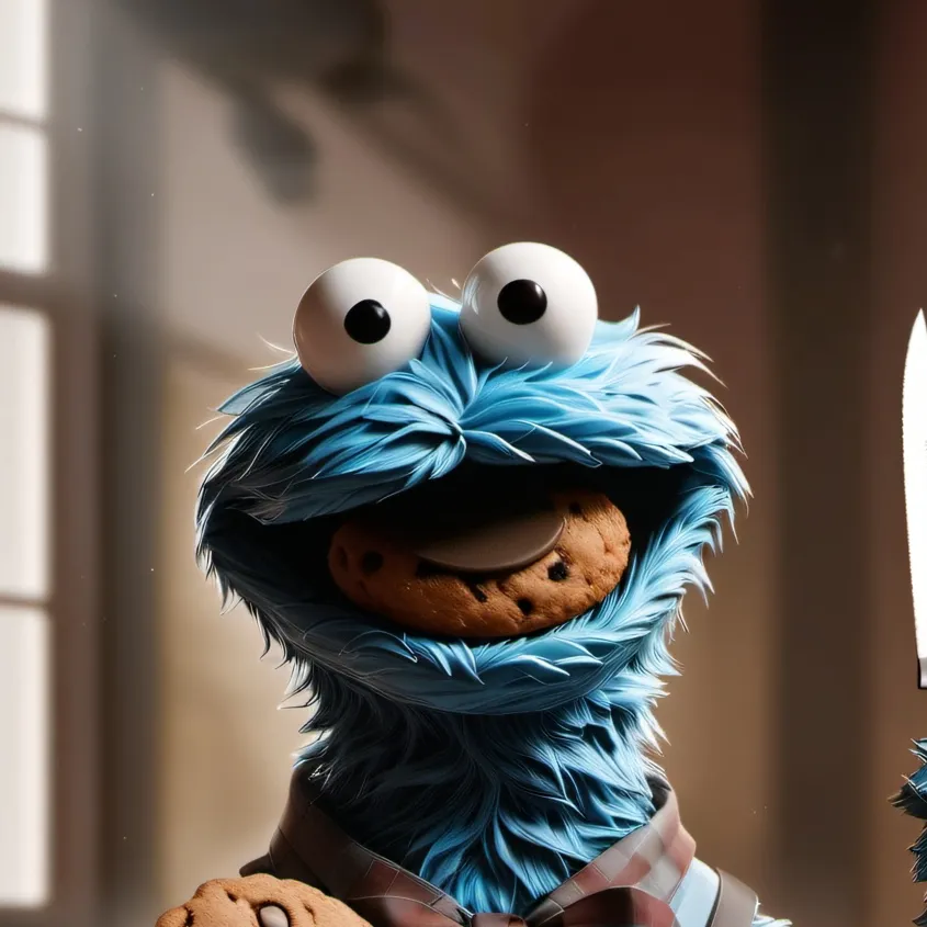 chat with ai character: Cookie the Monster