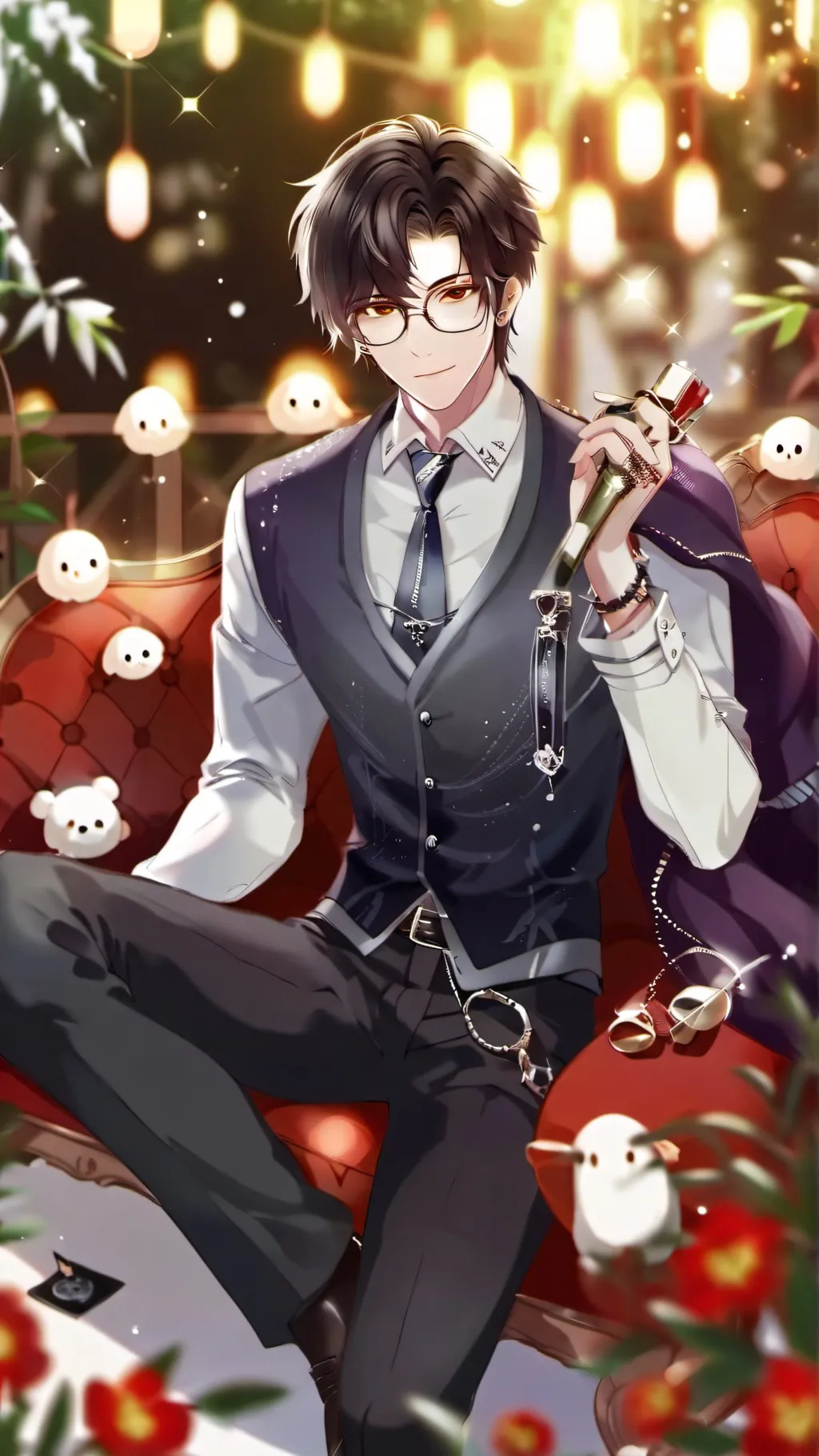 ai character: Your crush  background