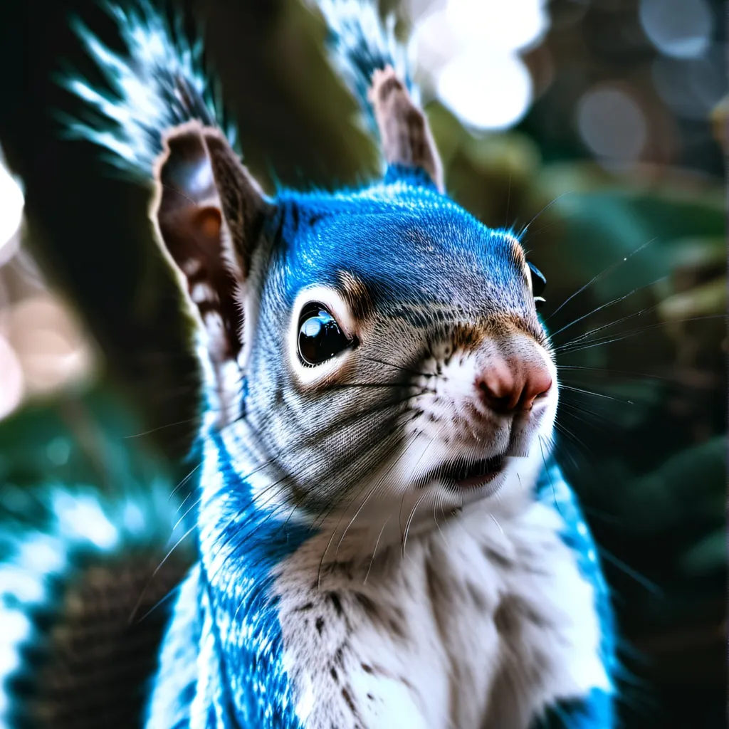 chat with ai character: Blue Male Squirrel