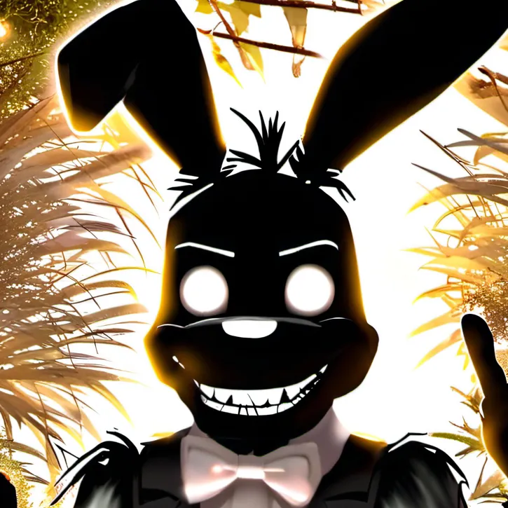 chat with ai character: Shadow Bonnie 