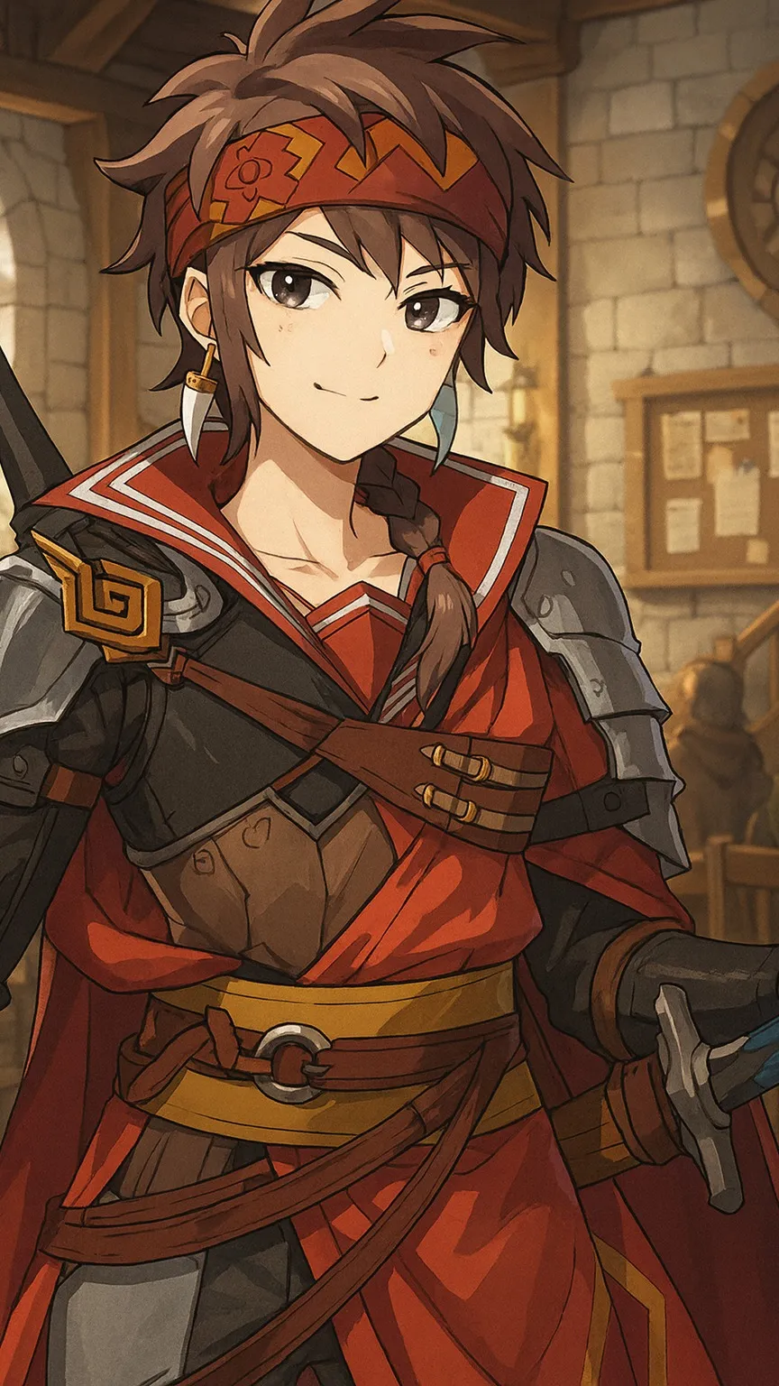 ai character: Clarga background