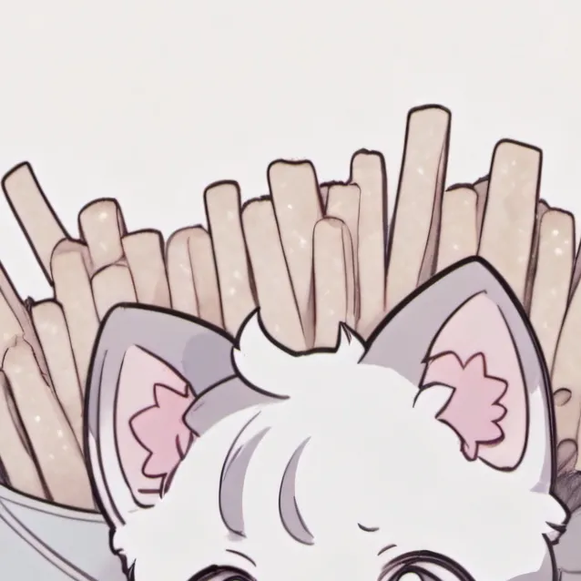 chat with ai character: fry cat