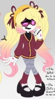 ai character: Evil Lizzy background