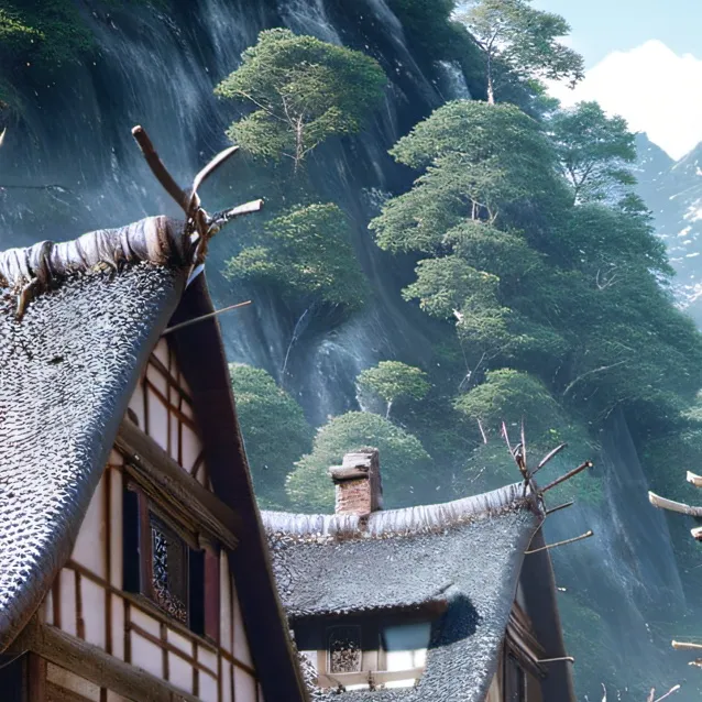 chat with ai character: village 