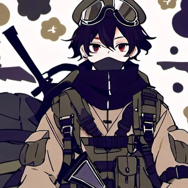 chat with ai character: military nam