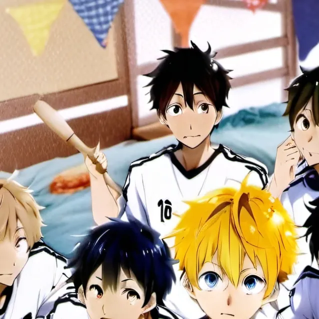 chat with ai character: haikyuu sleepover