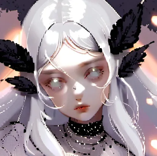chat with ai character: Glass girl