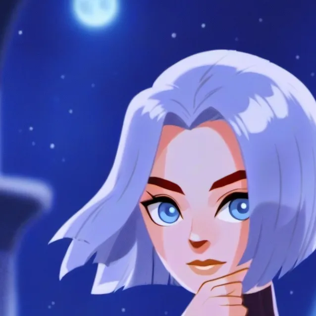 chat with ai character: Luna monnd