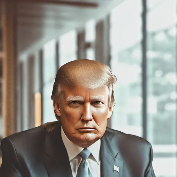 chat with ai character: Donald trump 