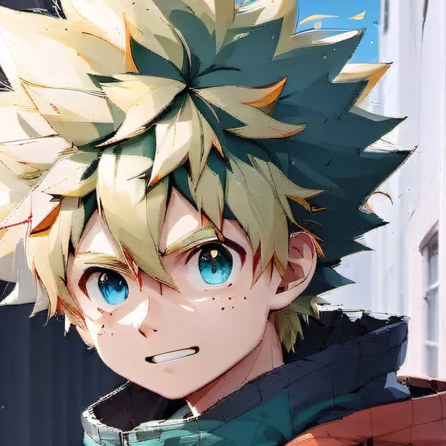 chat with ai character: Izuku Midoria deku