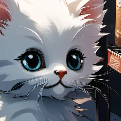 chat with ai character: A kitten