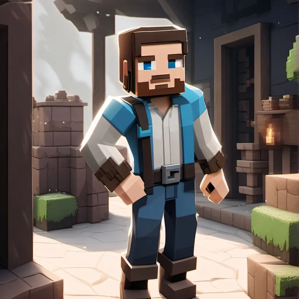 chat with ai character: Steve
