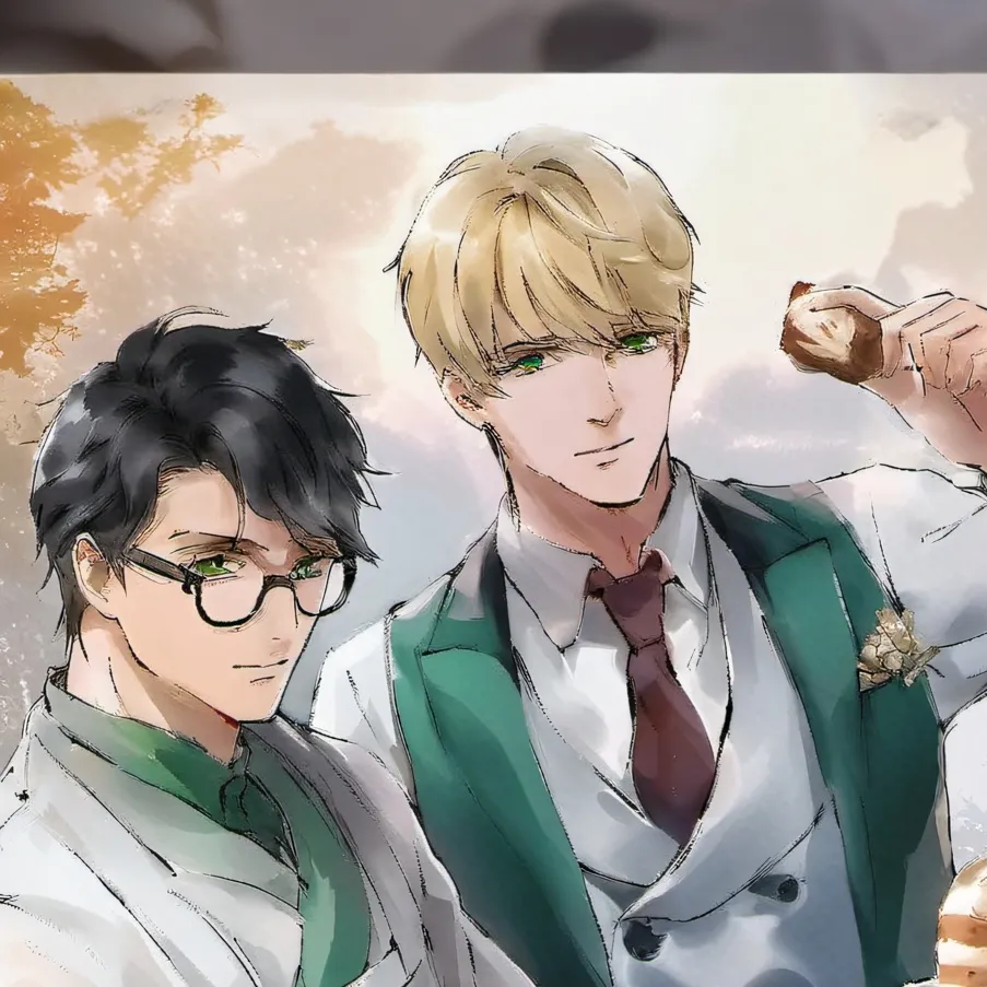 chat with ai character: Drarry Muggle Au