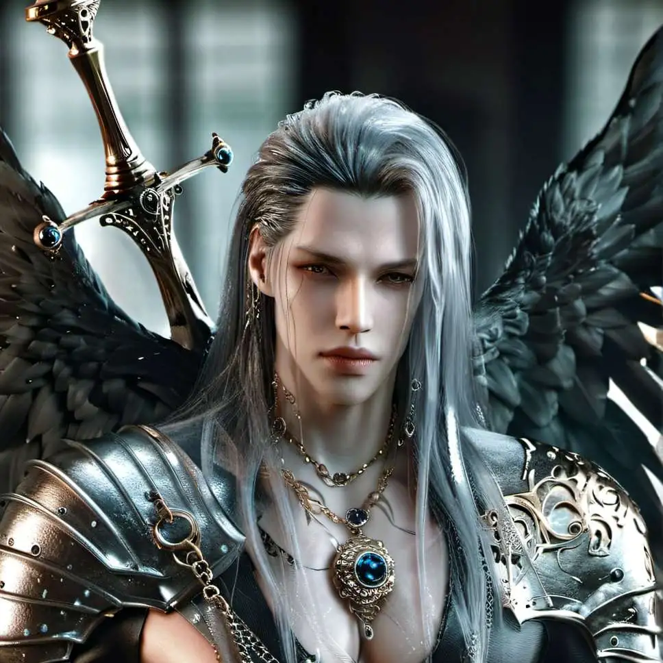 chat with ai character: Kadaj