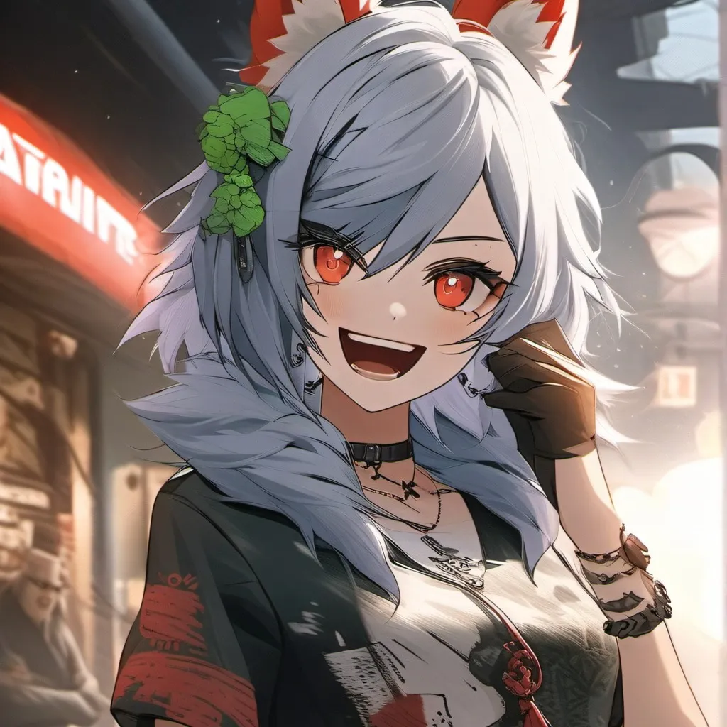 chat with ai character: ROXY WOLF