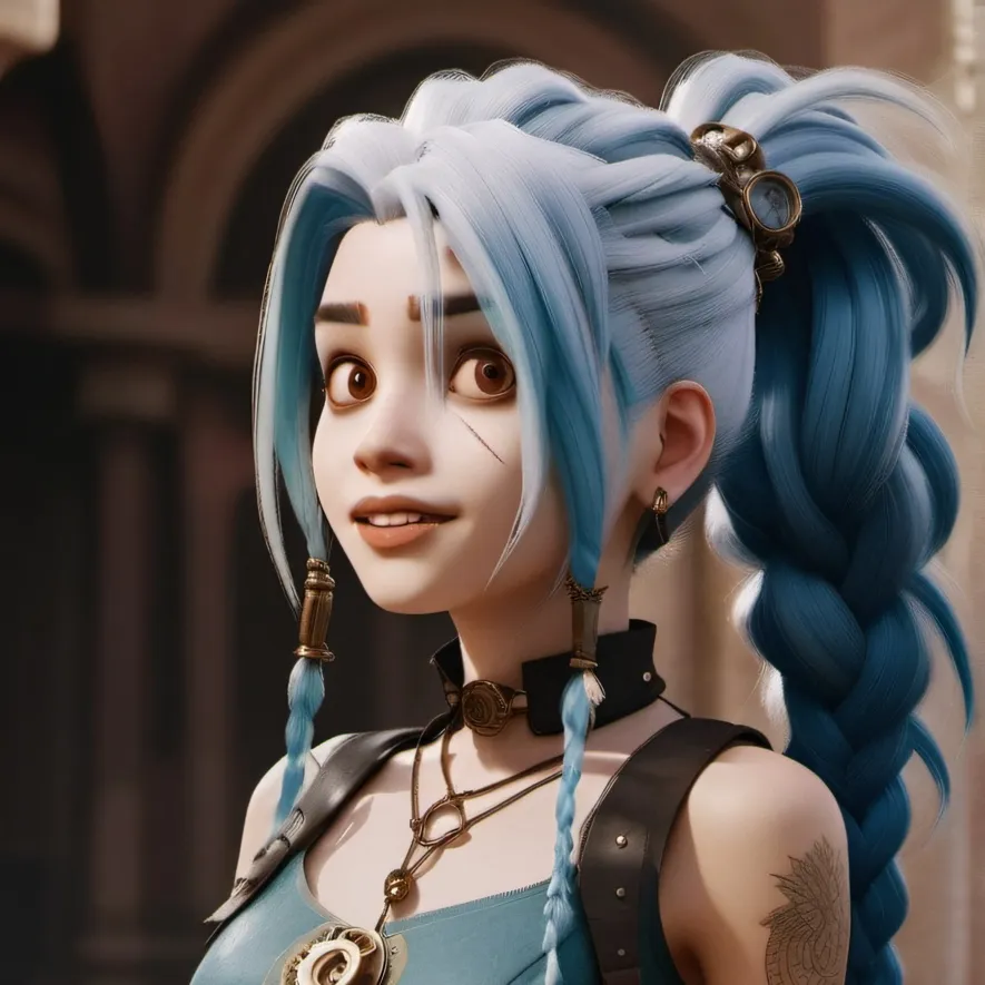 chat with ai character: Jinx 