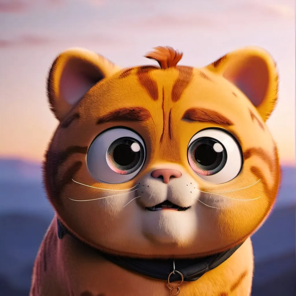 chat with ai character: Garfield mini🥺 