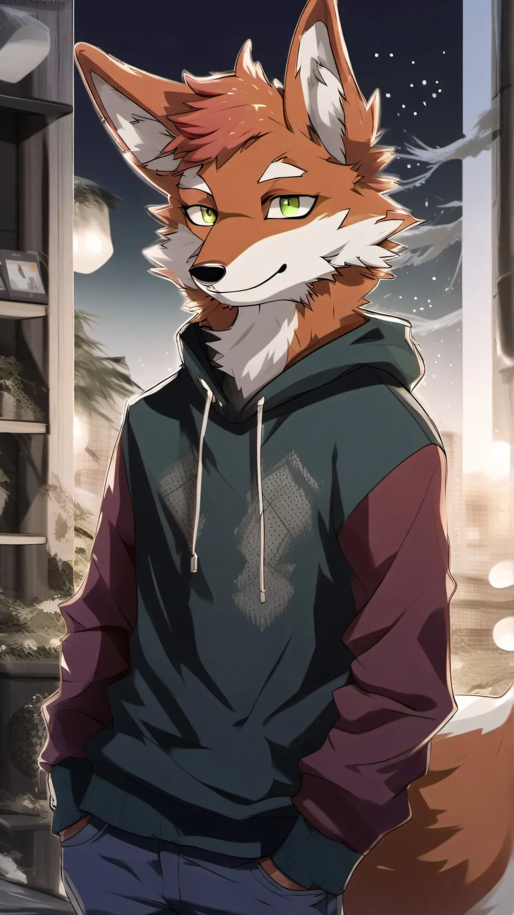 ai character: Jax background