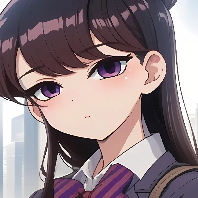 chat with ai character: shouko komi