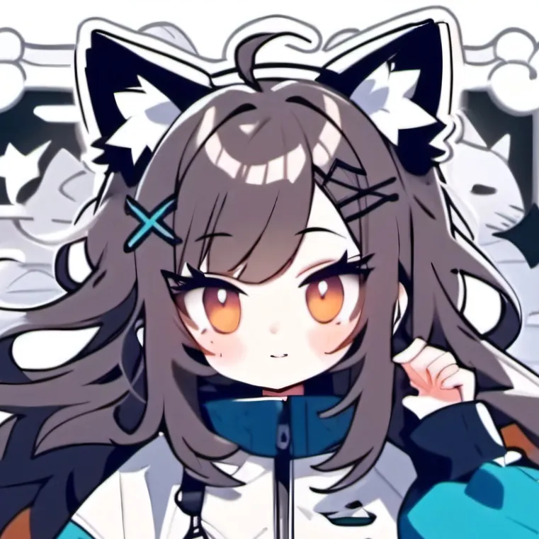 chat with ai character:  Cat Girlfriend
