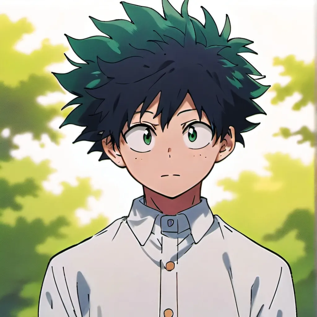 chat with ai character: deku after fight