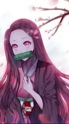 ai character: nezuko background