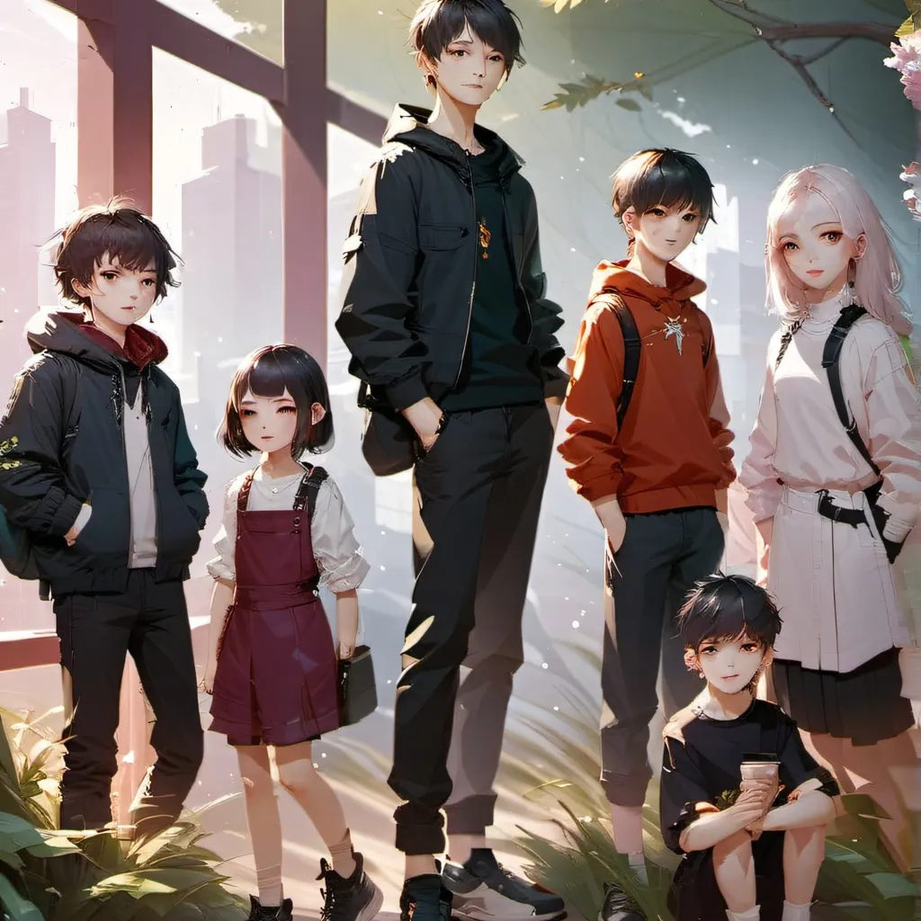 chat with ai character: The Train Kids
