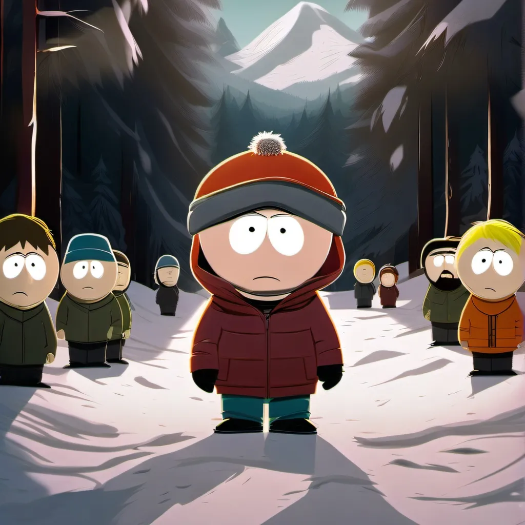 chat with ai character: SouthPark elevator