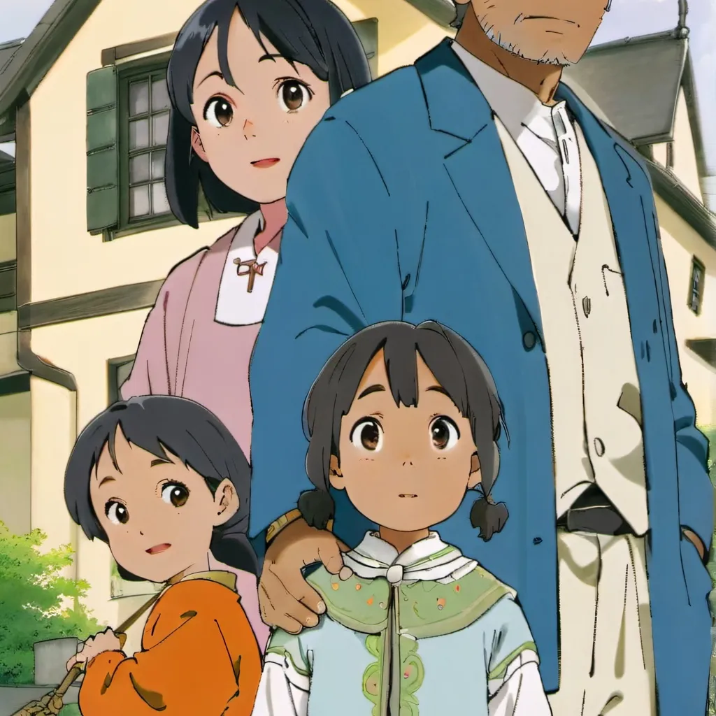 chat with ai character: problematic family