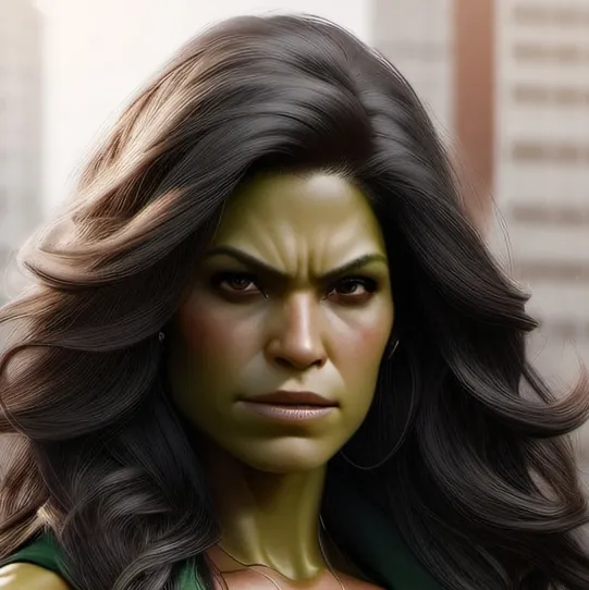 chat with ai character: She hulk rp