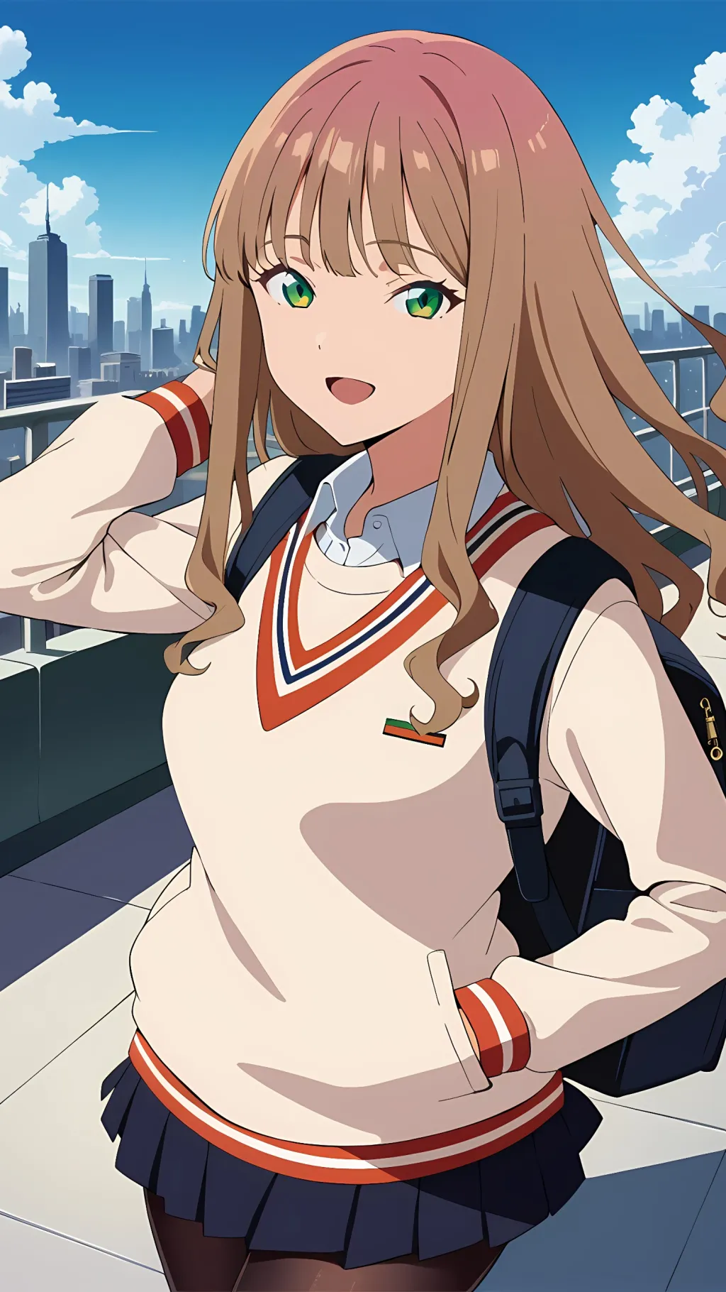ai character: Minami Yume background